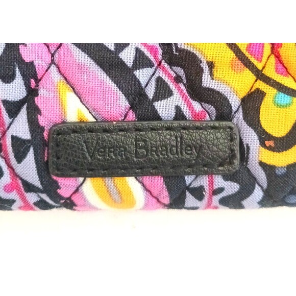 NEW Vera Bradley Escapade Wristlet Pouch Twilight Paisley Navy Strap 8.5X5 - Picture 2 of 6